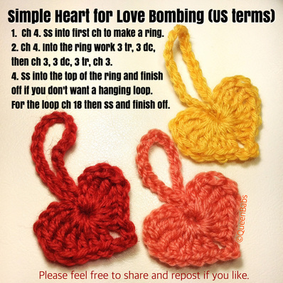 LOVE HEART CROCHET BRALETTE: Crochet pattern