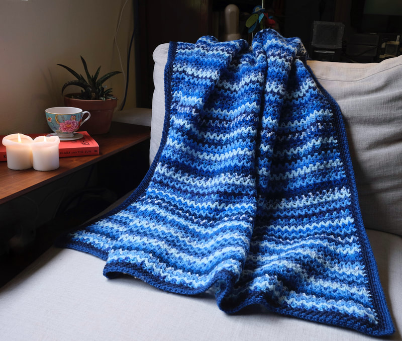 Yarn Color Combinations for Blankets - Maria's Blue Crayon